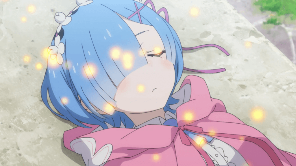 Cena de Subaru no episódio 7 de Re:ZERO 4ª temporada