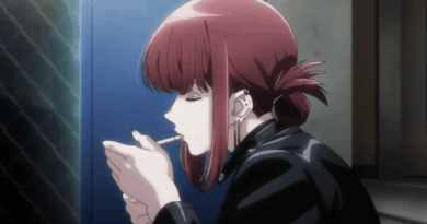 Imagem promocional do anime Smoking Behind the Supermarket with You com destaque para os protagonistas Sasaki e Yamada