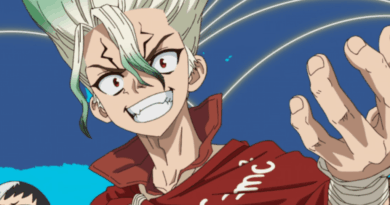 Dr. Stone temporada final visual de climax Senku traje espacial