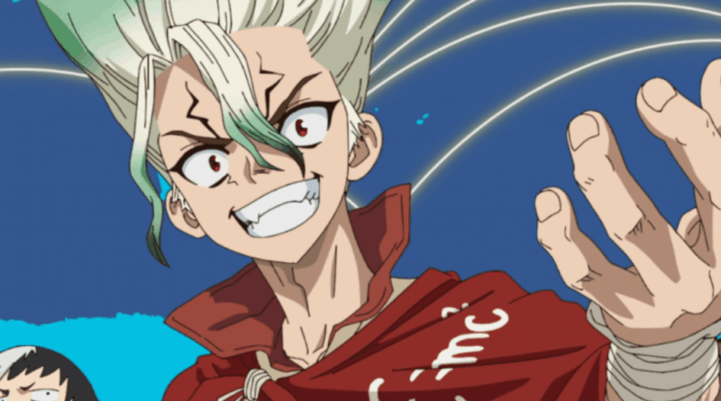 Dr. Stone temporada final visual de climax Senku traje espacial