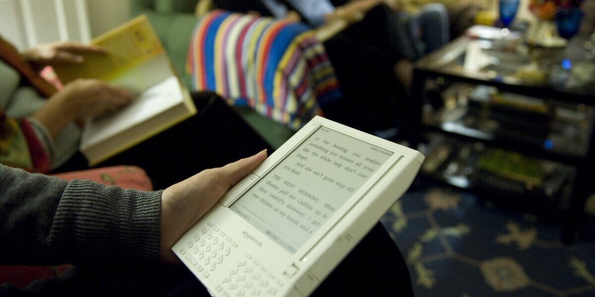 Primeira geração do Kindle – Getty Images / Mary Knox Merrill