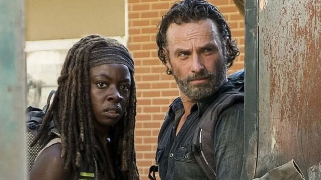 The Walking Dead: AMC negocia direitos com gigantes do streaming 1 Rick e Michonne em The Walking Dead: The Ones Who Live