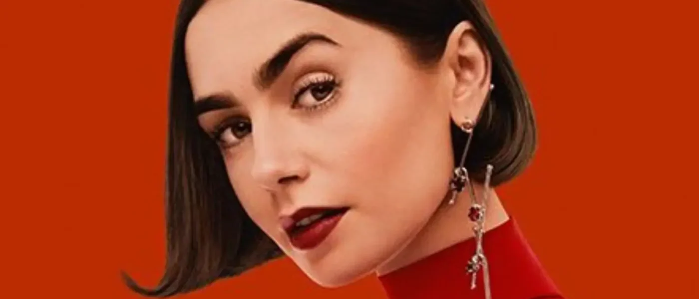 Lily Collins na 5ª temporada de Emily em Paris, série da Netflix