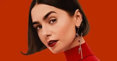 Lily Collins na 5ª temporada de Emily em Paris, série da Netflix