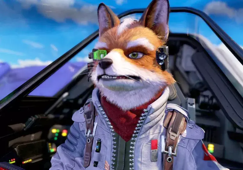 Star Fox e equipe em batalha aérea no Nintendo Switch 2