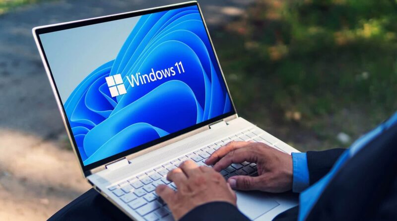 Computador Windows durante inicialização segura com UEFI Secure Boot