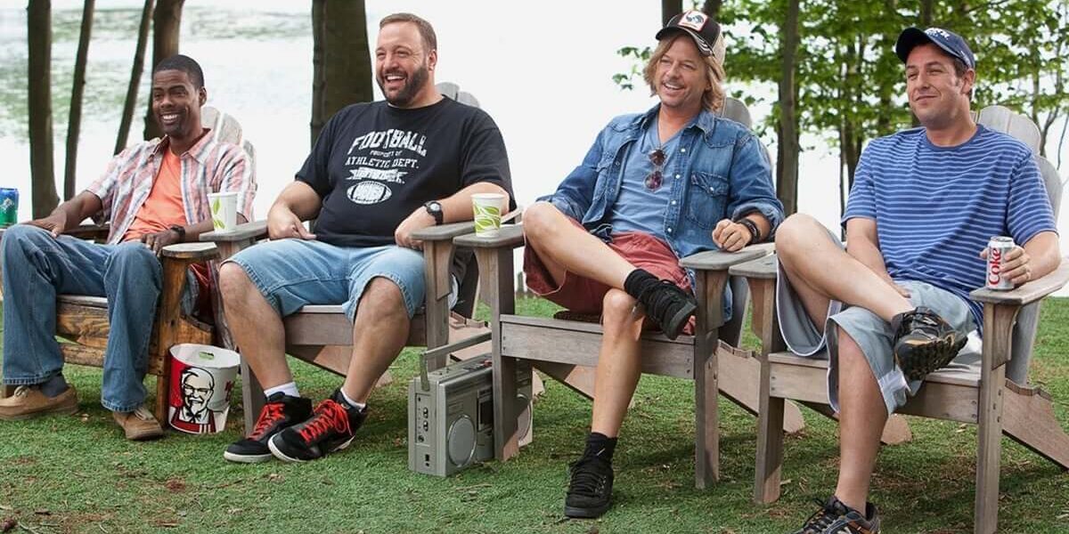 Adam Sandler retorna em Gente Grande 3, nova comédia da Netflix, com elenco original
