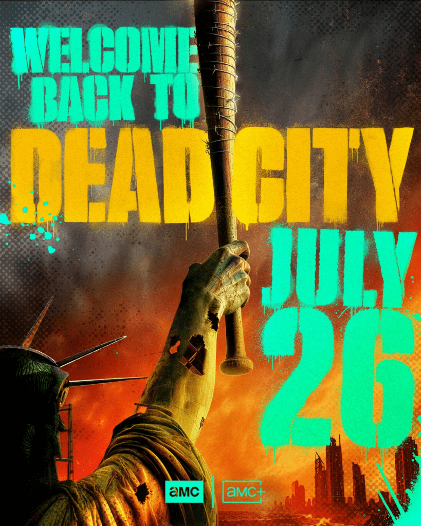 Poster promocional Dead City AMC 3ª temporada
