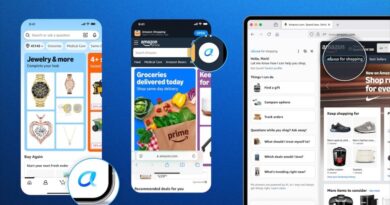 Interface do Alexa para Compras no desktop, powered by Amazon Alexa+