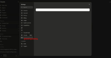 Claude AI interface