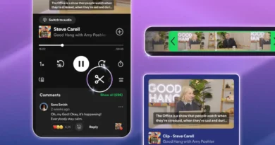 Spotify recurso de criar e compartilhar clipes de podcasts