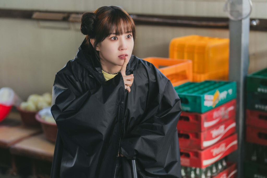 Cena da série The WONDERfools - Park Eun-bin e Cha Eun-woo