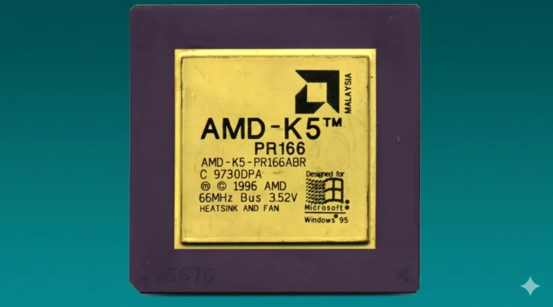 Processador AMD K5 cuja arquitetura perderá suporte no Linux 7.2