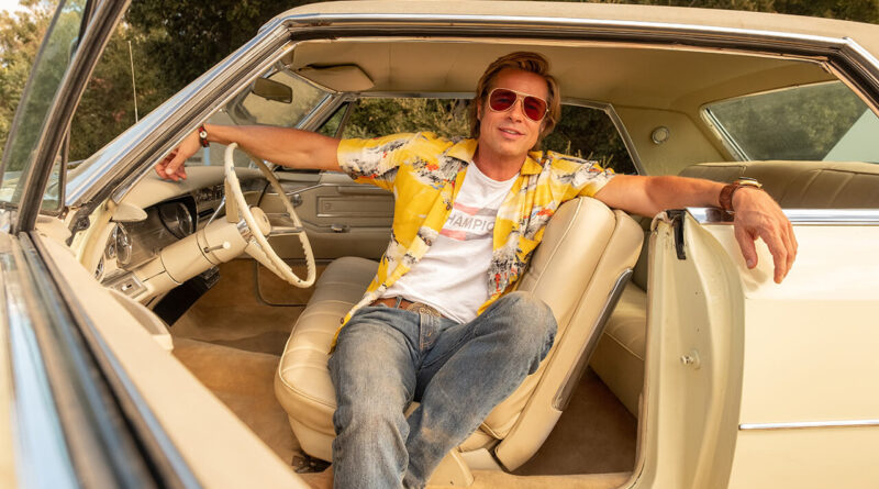 Cartaz oficial do filme The Adventures of Cliff Booth, com Brad Pitt em destaque