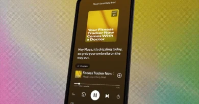 Interface do recurso Personal Podcasts no Spotify com IA
