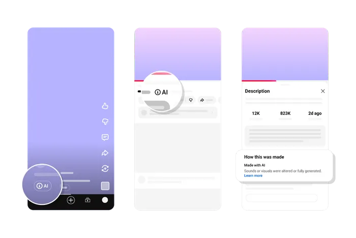 YouTube lança selo para vídeos feitos com IA fotorrealista 3 YouTube lança selo para vídeos feitos com IA fotorrealista