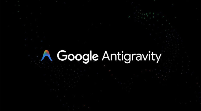 Interface do Google Antigravity IDE mostrando novas opções de agentes e compartilhamento de tela