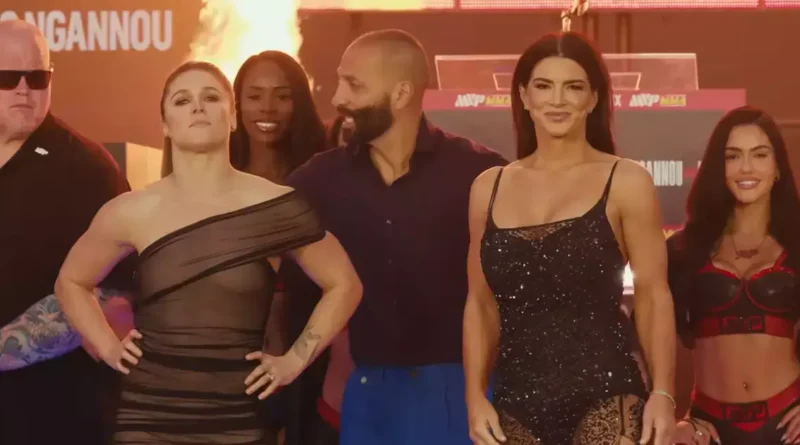 Ronda Rousey e Gina Carano para Netflix (Reprodução)