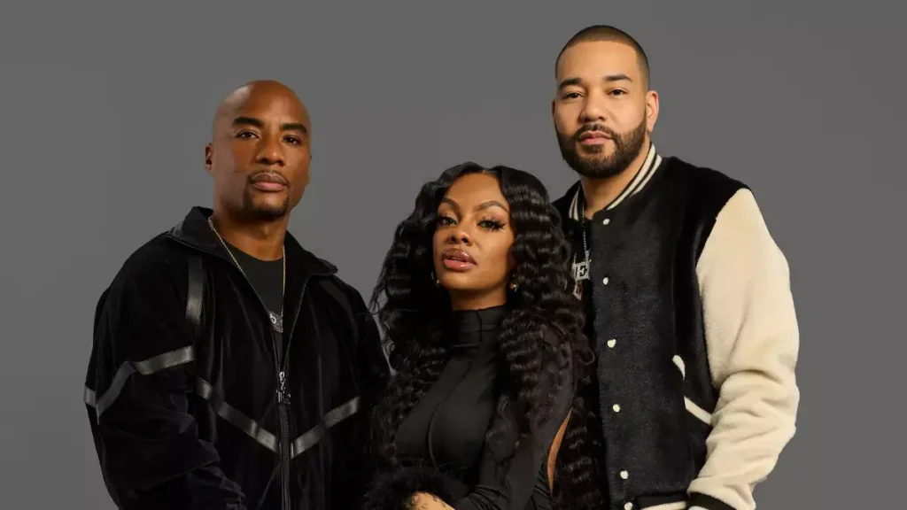‘The Breakfast Club’ será o primeiro programa diário ao vivo da Netflix 2 Apresentadores do The Breakfast Club durante gravação do programa em Nova York, agora transmitido diariamente pela Netflix