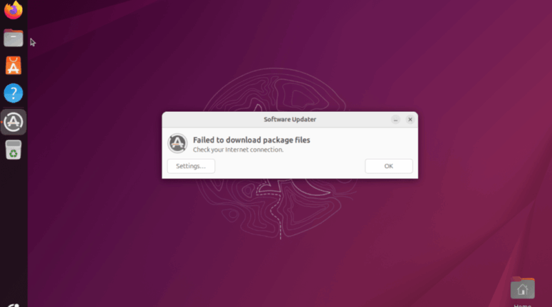 Falha na atualização do Ubuntu após ataque DDoS