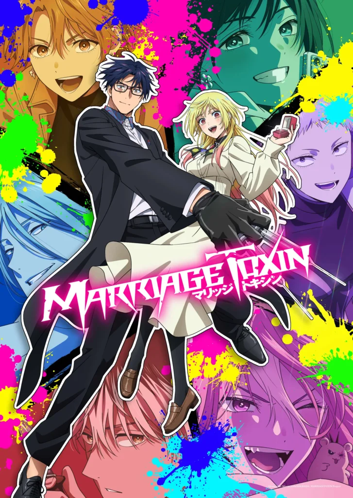 Elenco e personagens de MARRIAGETOXIN anime produzido pelo Studio BONES Film