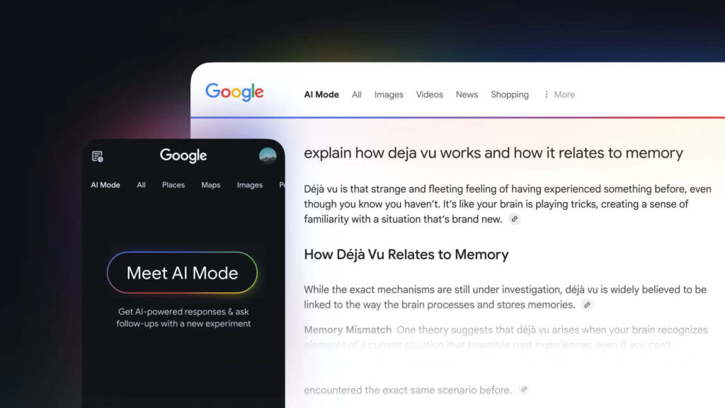 O Google testa tornar o Modo IA padrão na Busca e depois afirma que foi um erro. 1 Modo IA do Google em teste no Chrome Canary e Busca