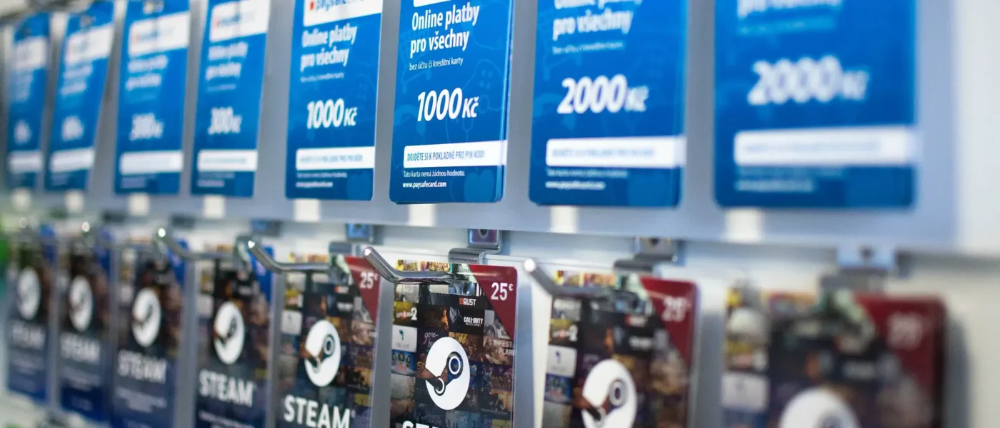 Cartões-presente físicos Steam serão encerrados pela Valve após golpes com gift cards