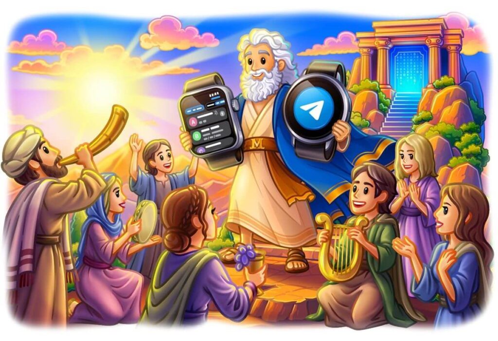 Telegram lança apps para smartwatch e bots ricos 1 Telegram apps para smartwatch em Apple Watch e Wear OS com chats