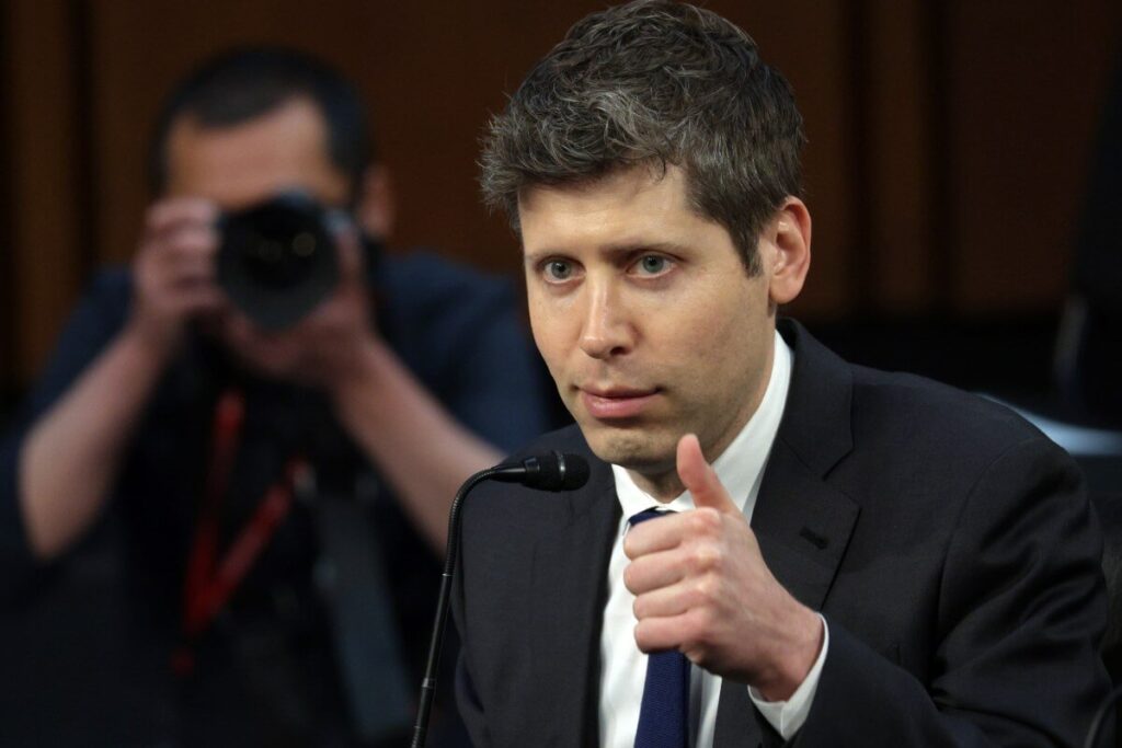 Patch the Planet: OpenAI mira bugs open source 1 Sam Altman da OpenAI durante audiência sobre IA e segurança open source