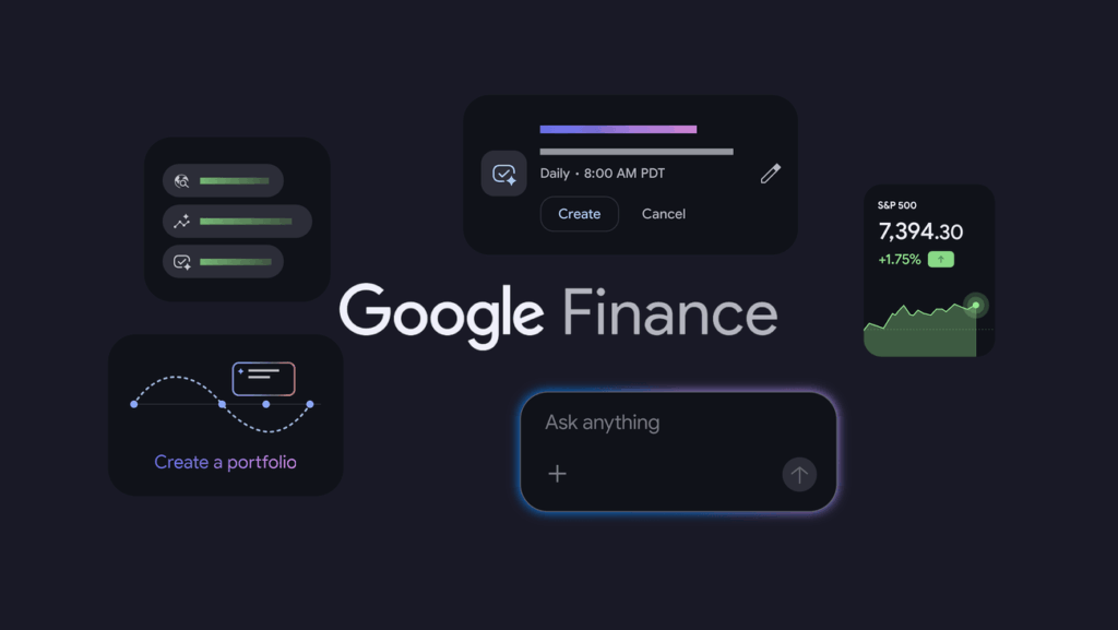 Google Finance ganha app Android e IA 1 Google Finance com aplicativo Android, portfólio de investimentos e recursos de inteligência artificial