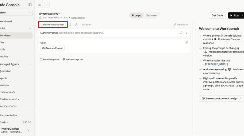Claude Mythos Oceanus em testes de red teaming na plataforma da Anthropic