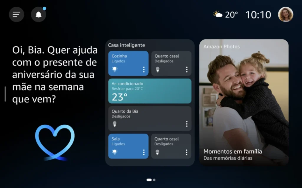 Alexa+ no Brasil ganha IA generativa