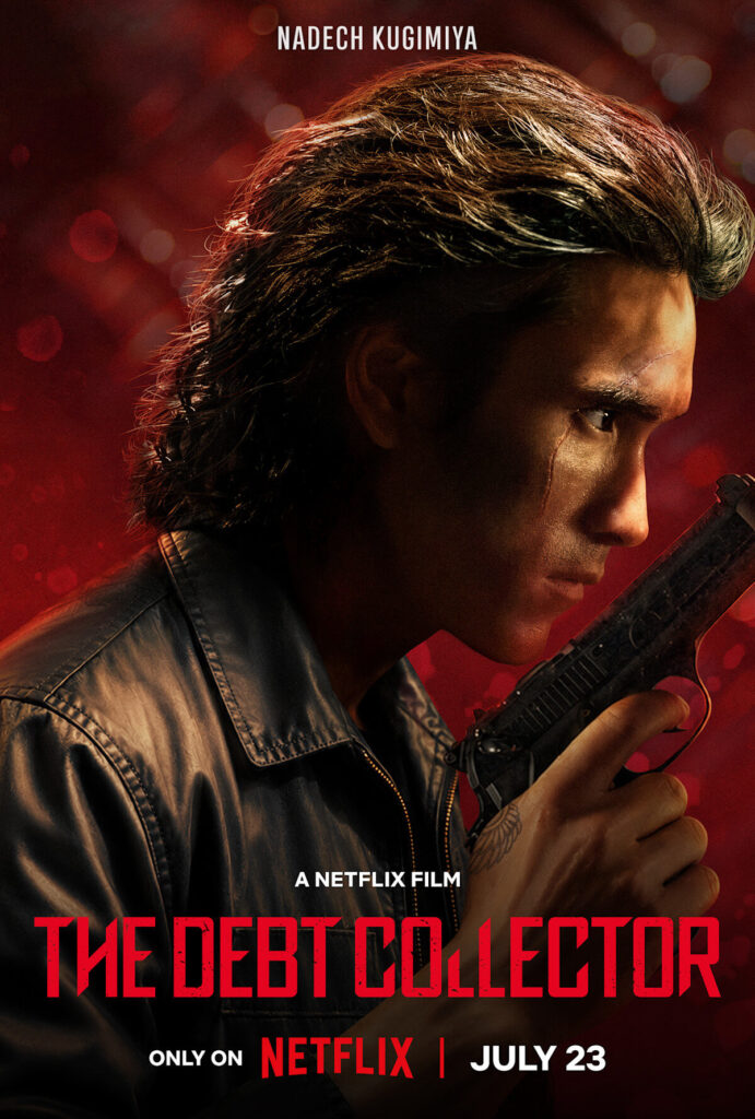 Pôster vertical de The Debt Collector Netflix com Nadech Kugimiya