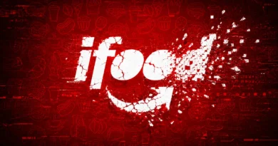 Logotipo do iFood em um fundo tecnológico após incidente de segurança