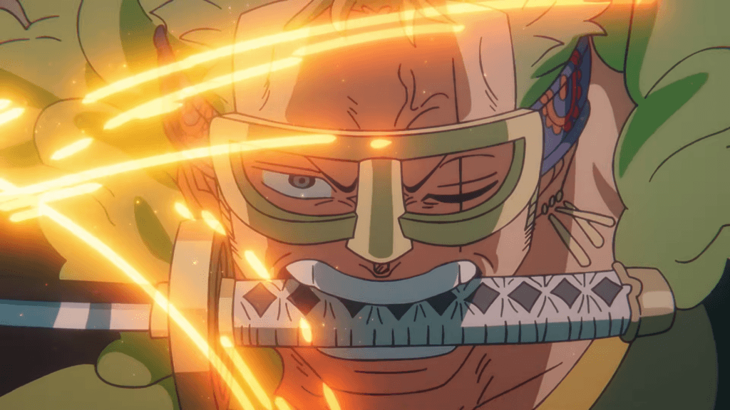 One Piece episódio 1170: prévia mostra Gaban 1 One Piece episódio 1170 mostra Luffy Zoro e Scopper Gaban em Elbaph