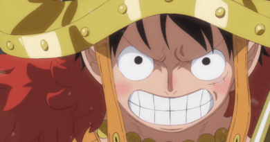 One Piece 1171 mostra Luffy Zoro e Loki no arco de Elbaph