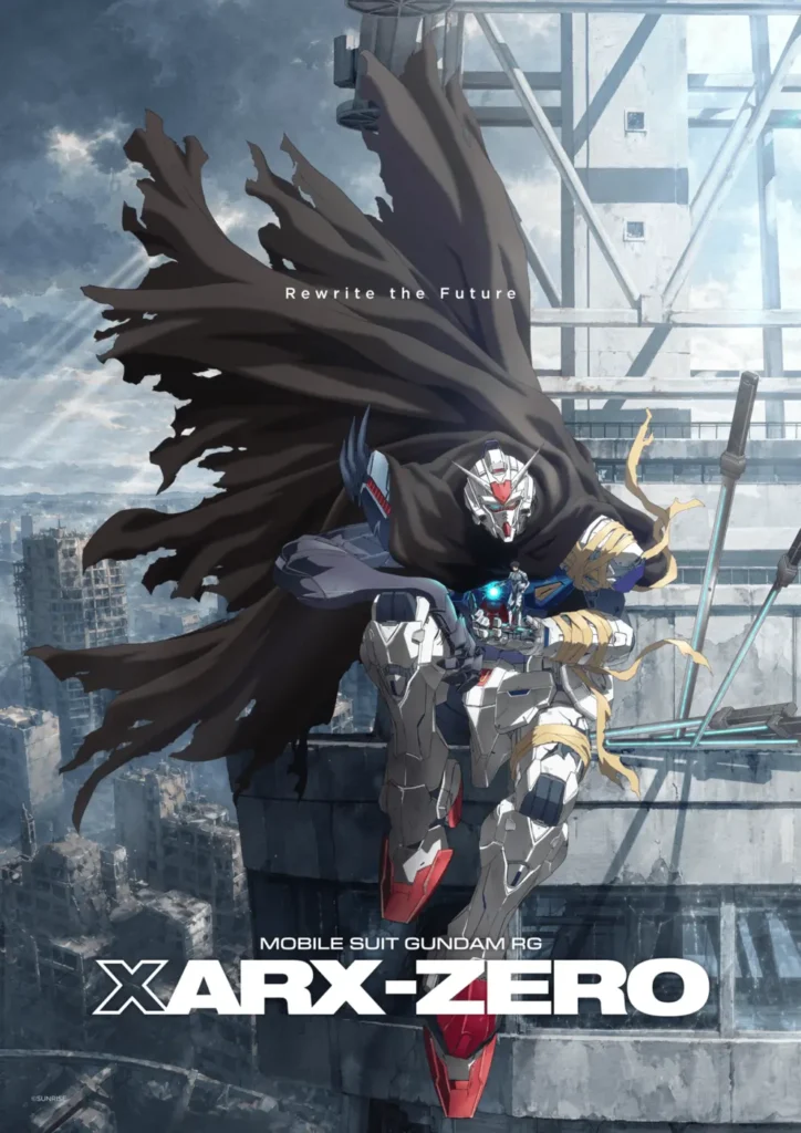 Mobile Suit Gundam RG XARX-ZERO estreia em 2027 5 Mobile Suit Gundam RG XARX-ZERO arte oficial do novo universo Gundam