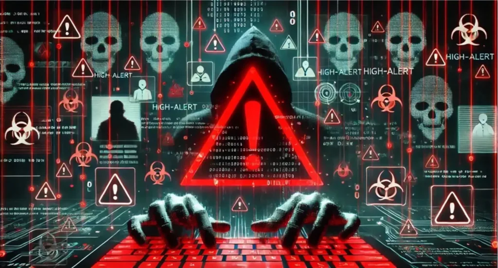 GigaWiper: malware destrutivo mira Windows 3 Imagem gerada por IA usada como papel de parede após criptografia de arquivos