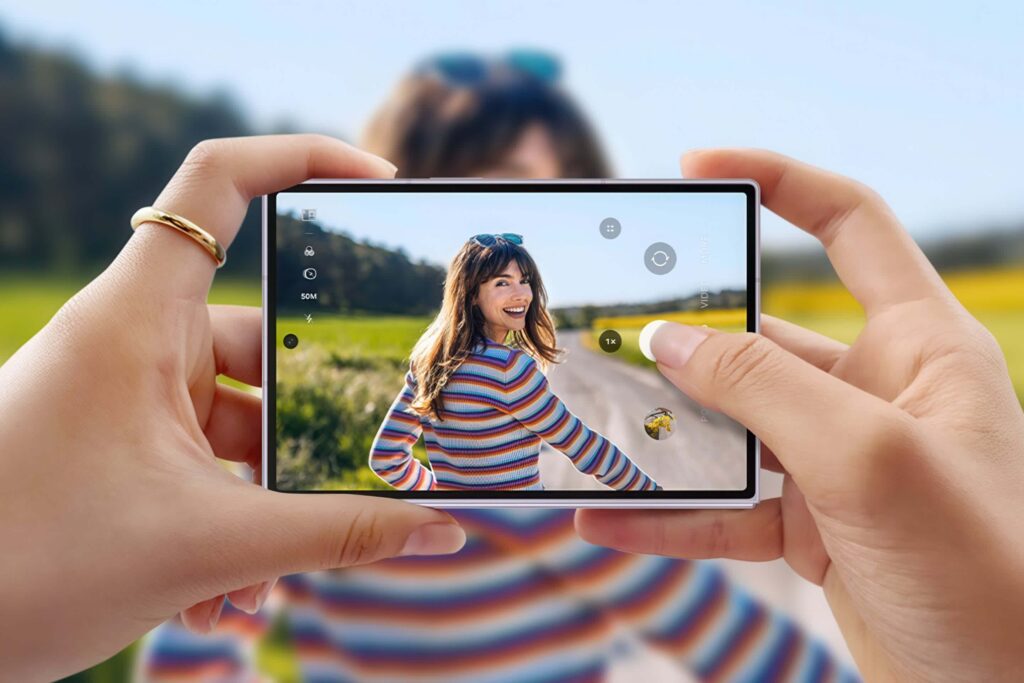 Galaxy Z Fold 8 em formato mais largo estilo passaporte