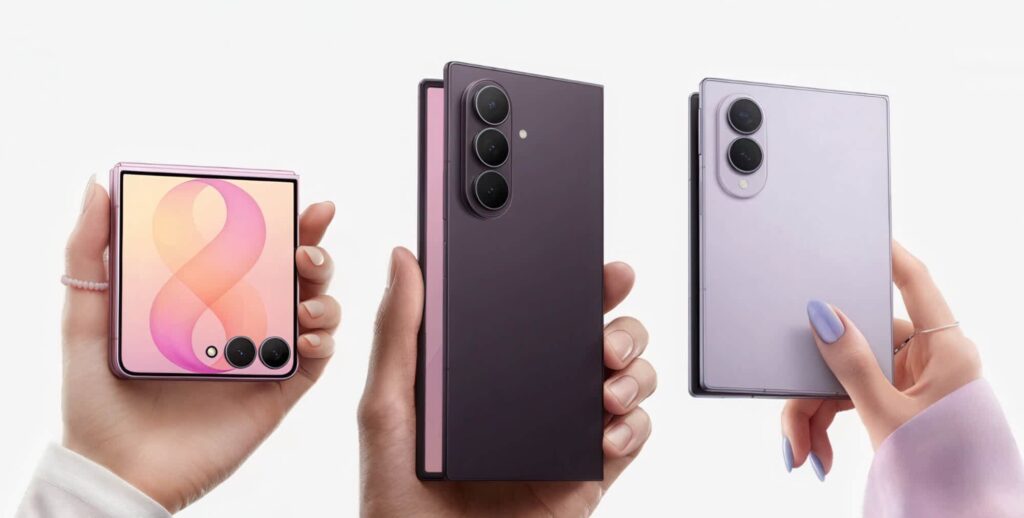 Samsung Galaxy Z Fold 8 com tela Flex Titanium e design dobrável
