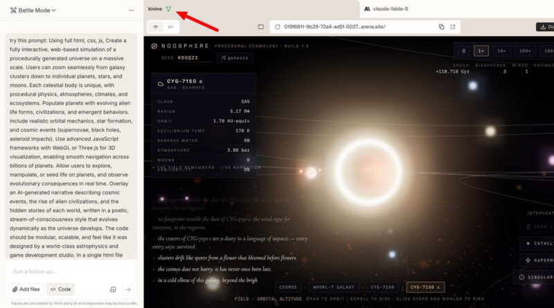 Kimi K3 da Moonshot AI aparece em testes no LM Arena