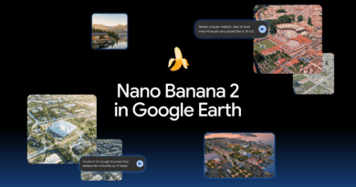 Nano Banana no Google Earth gera imagens com IA em mapas reais