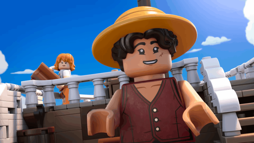 LEGO One Piece ganha trailer e elenco na Netflix 3 LEGO One Piece mostra Luffy e tripulação em especial animado da Netflix