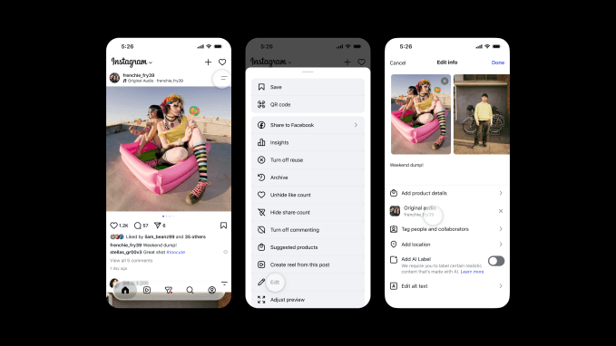 Trocar música no Instagram em posts antigos 3 Ferramenta Replace Audio do Instagram para editar áudio em publicações antigas