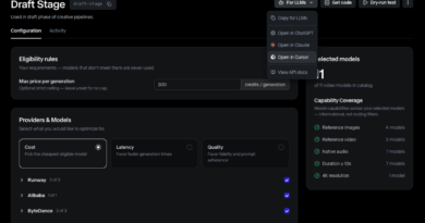 Runway Media Router organiza modelos de IA generativa para vídeo imagem e áudio