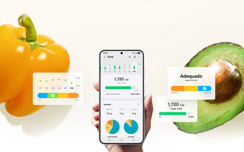 Samsung Health usará dados para treinar IA 3 Aplicativo Samsung Health com dados sensíveis de saúde usados por IA