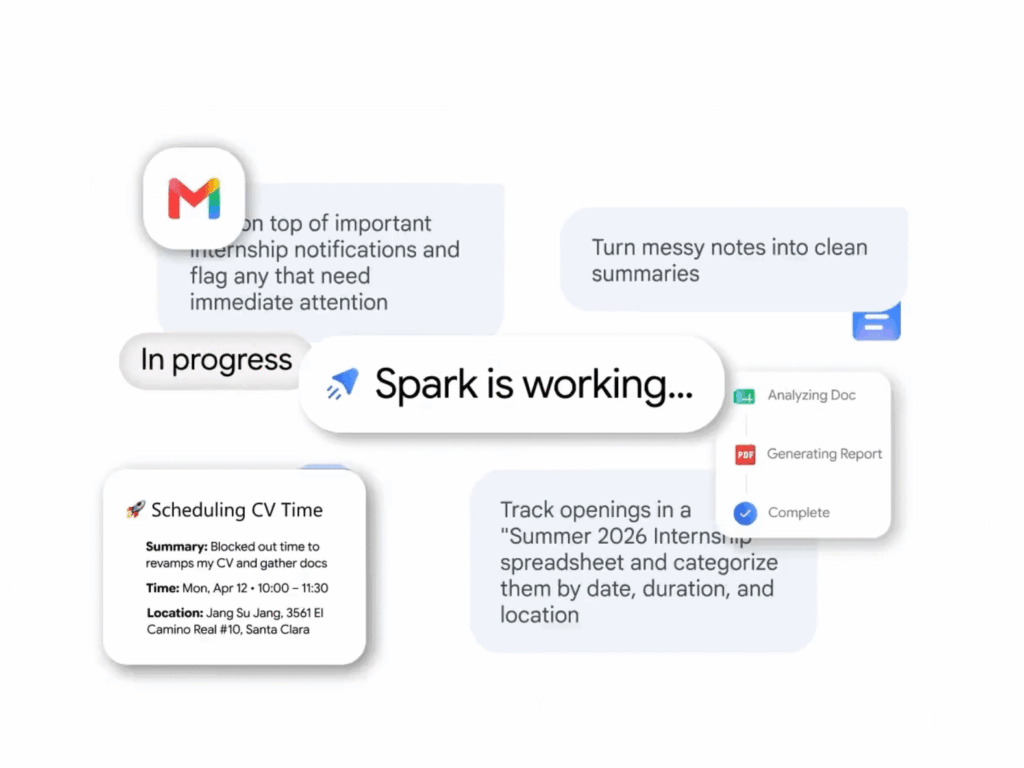 Gemini Spark no Brasil: IA 24 horas do Google 3 Interface do Gemini Spark no Brasil para automações e tarefas em segundo plano