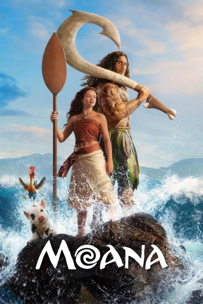 Pôster de Moana 2026 destaca remake live-action da Disney