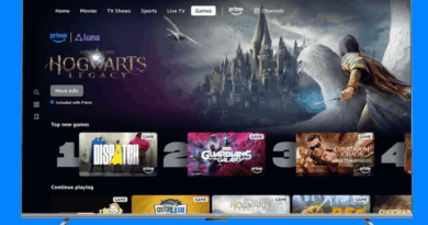 Jogos no Prime Video via Luna em Fire TV da Amazon
