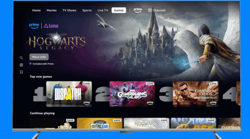 Jogos no Prime Video chegam via Luna 2 Jogos no Prime Video via Luna em Fire TV da Amazon